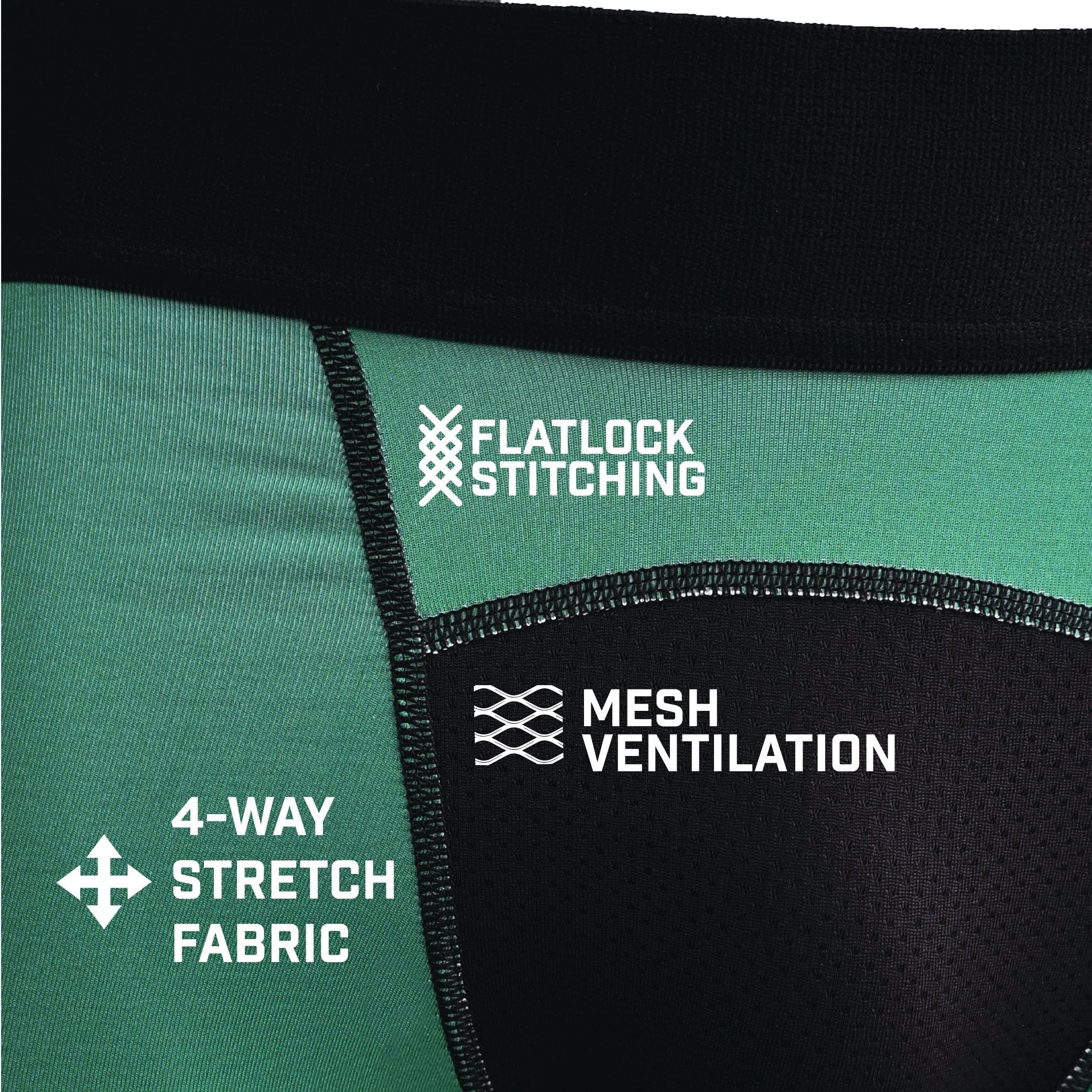 Green Compression Tights - Image 3