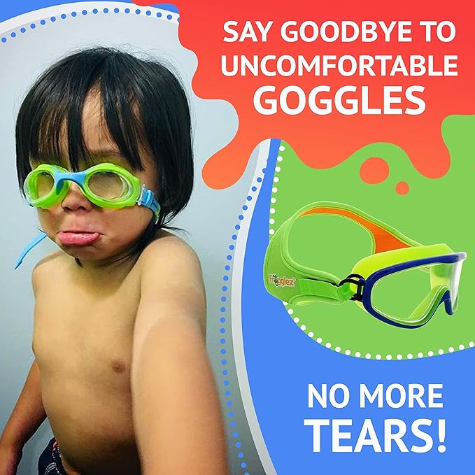 Green Navigatorz Swim Mask ages 4-10 - Image 2