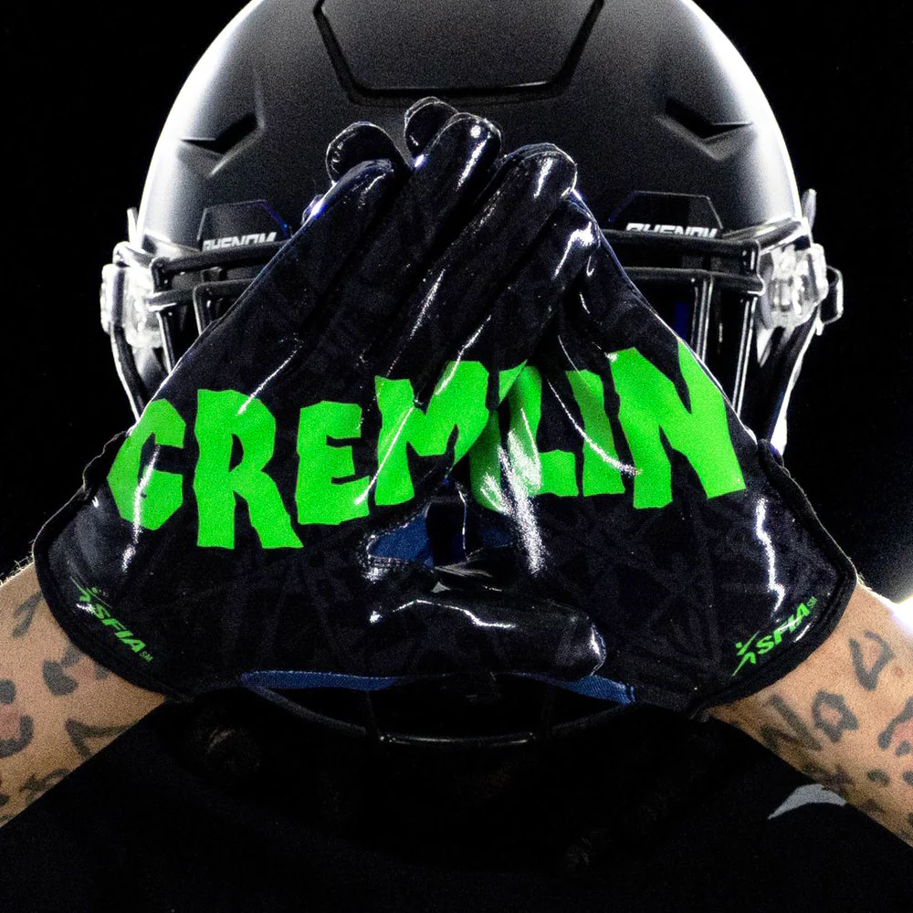 Gremlin Football Gloves - Image 2