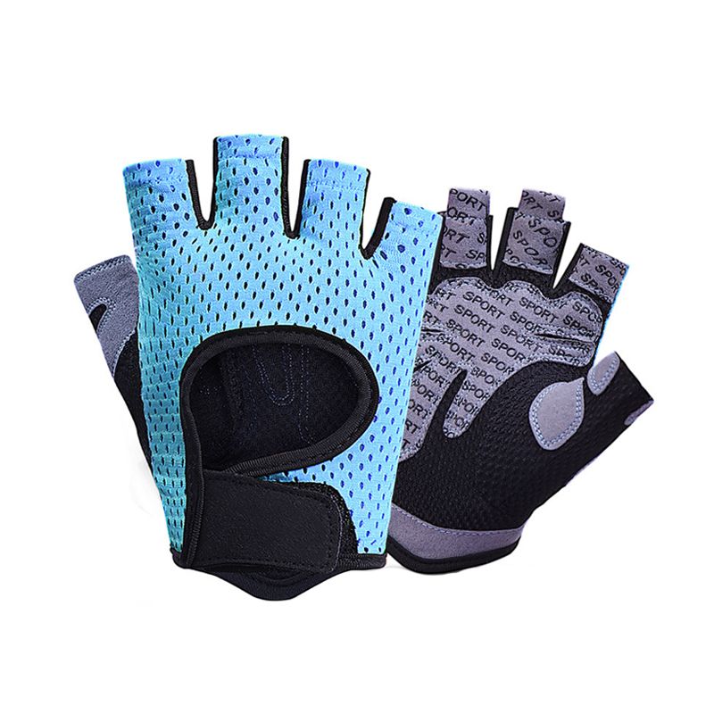 Gym Gloves, Women Yoga Weightlifting gloves   Breathable Half Finger Anti-Slip Pad Bicycle Cycling Glove Sport Exercise Equipment - Image 29