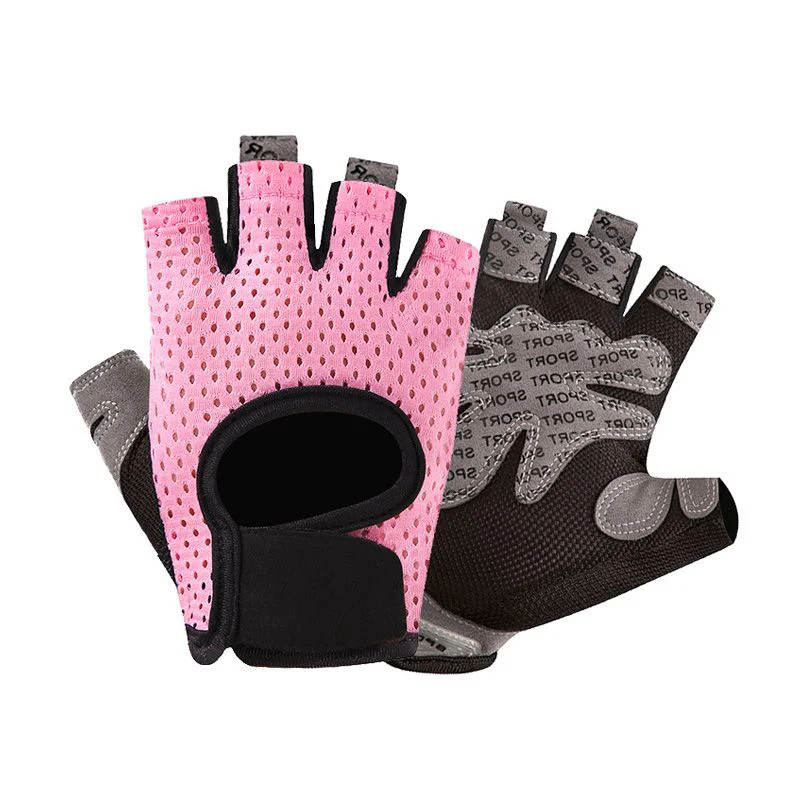 Gym Gloves, Women Yoga Weightlifting gloves   Breathable Half Finger Anti-Slip Pad Bicycle Cycling Glove Sport Exercise Equipment - Image 71