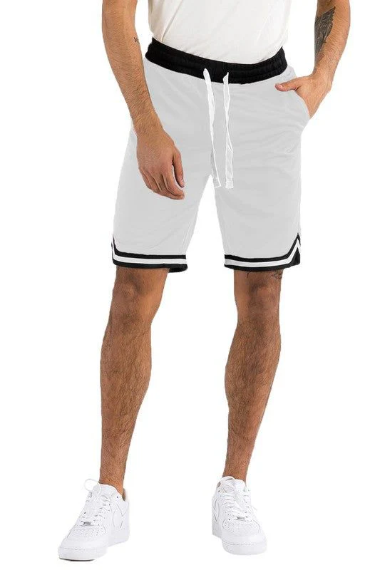 High-Performance Solid Basketball Shorts for Athletes - Image 3