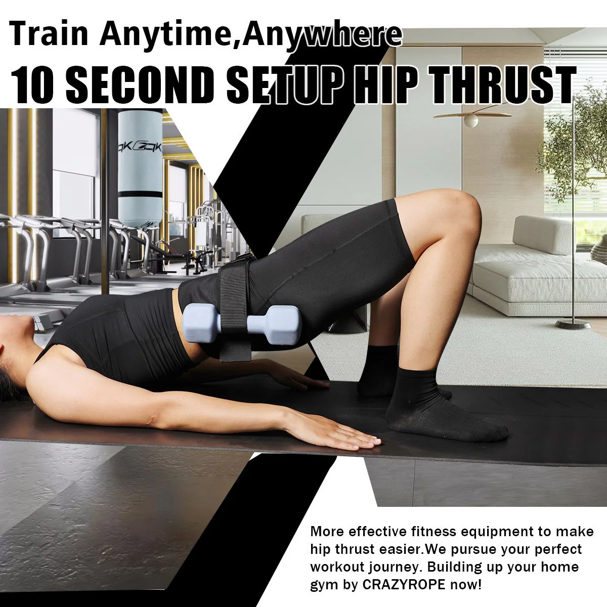 Hip Thrust Belt For Dumbbells & Kettlebells - Image 27