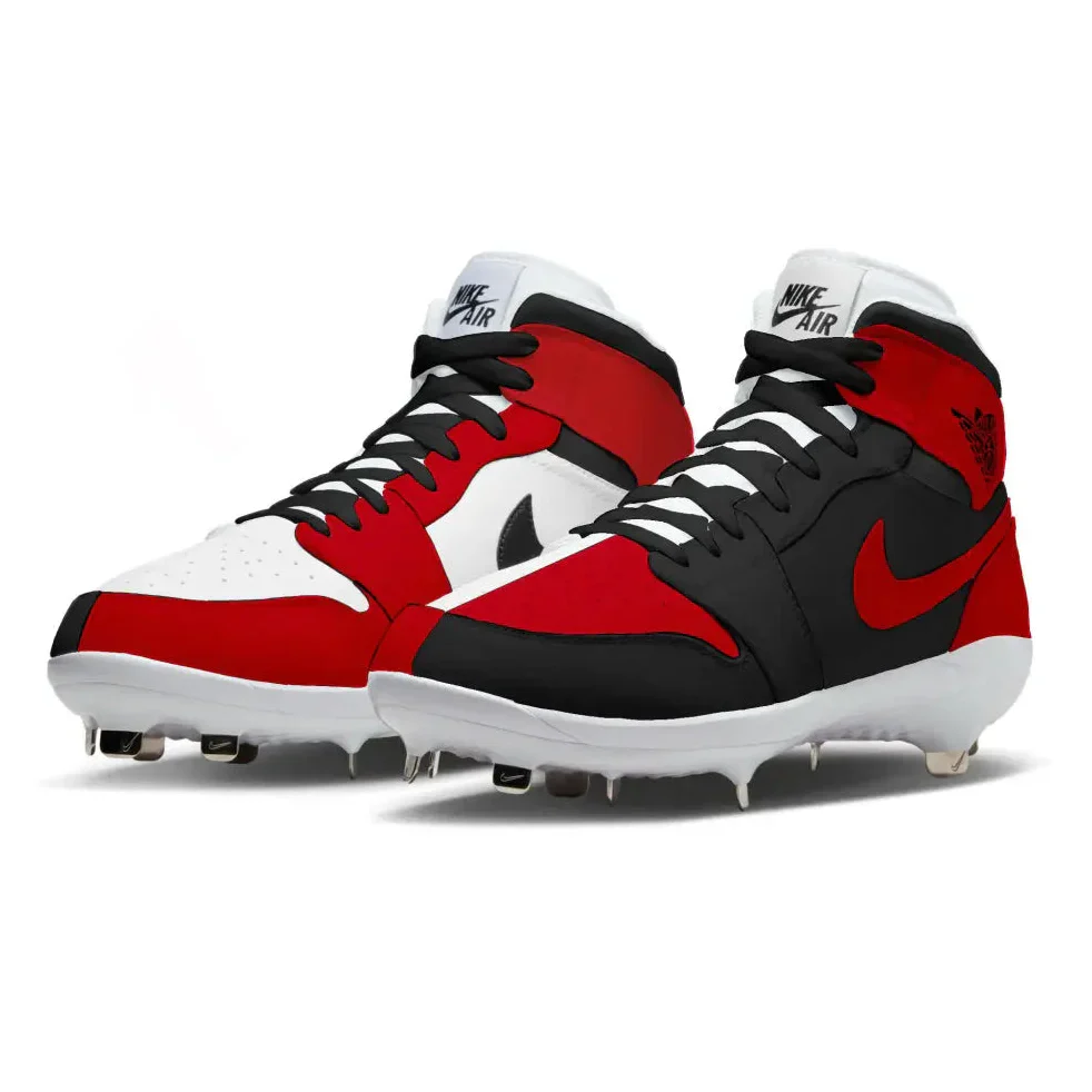 Nike "Homage to Home" Jordan 1 Retro Baseball & Softball Cleats - Image 2