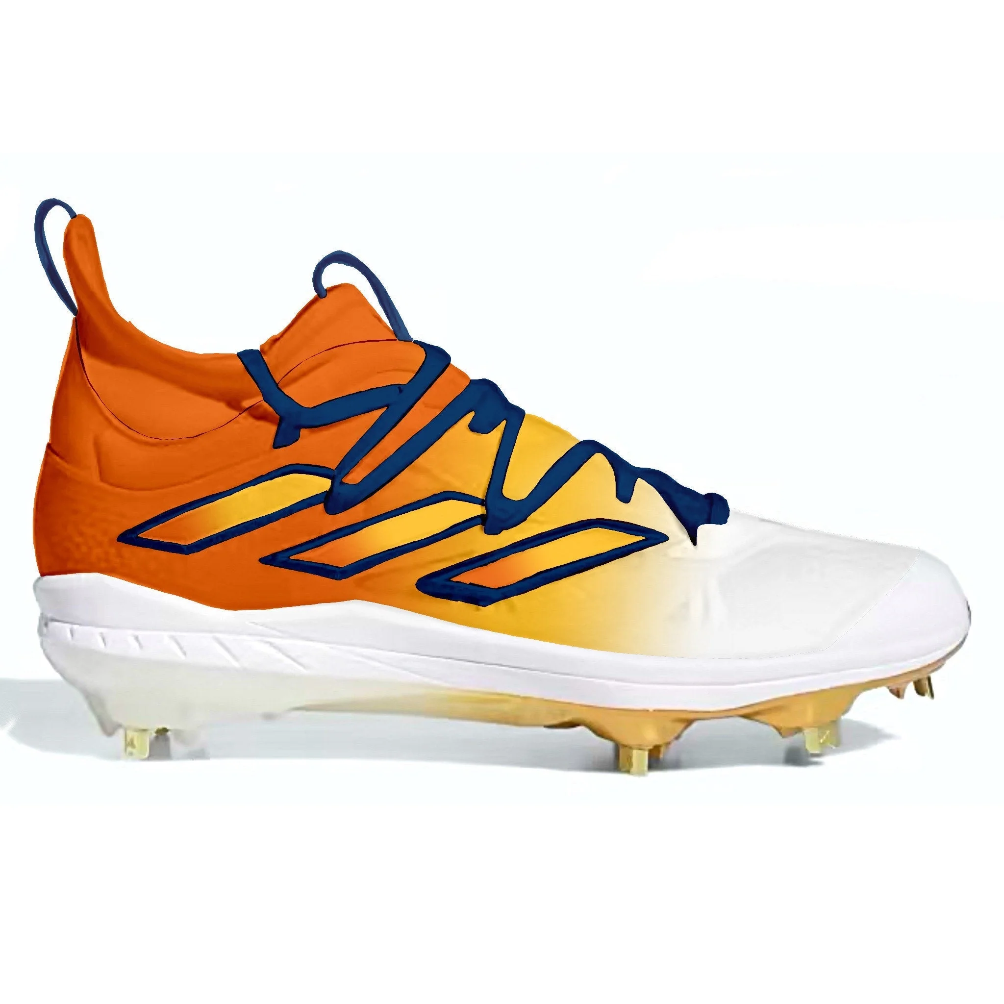 "Houston Sunset" Adidas Adizero Afterburner 9 NWV Cleats