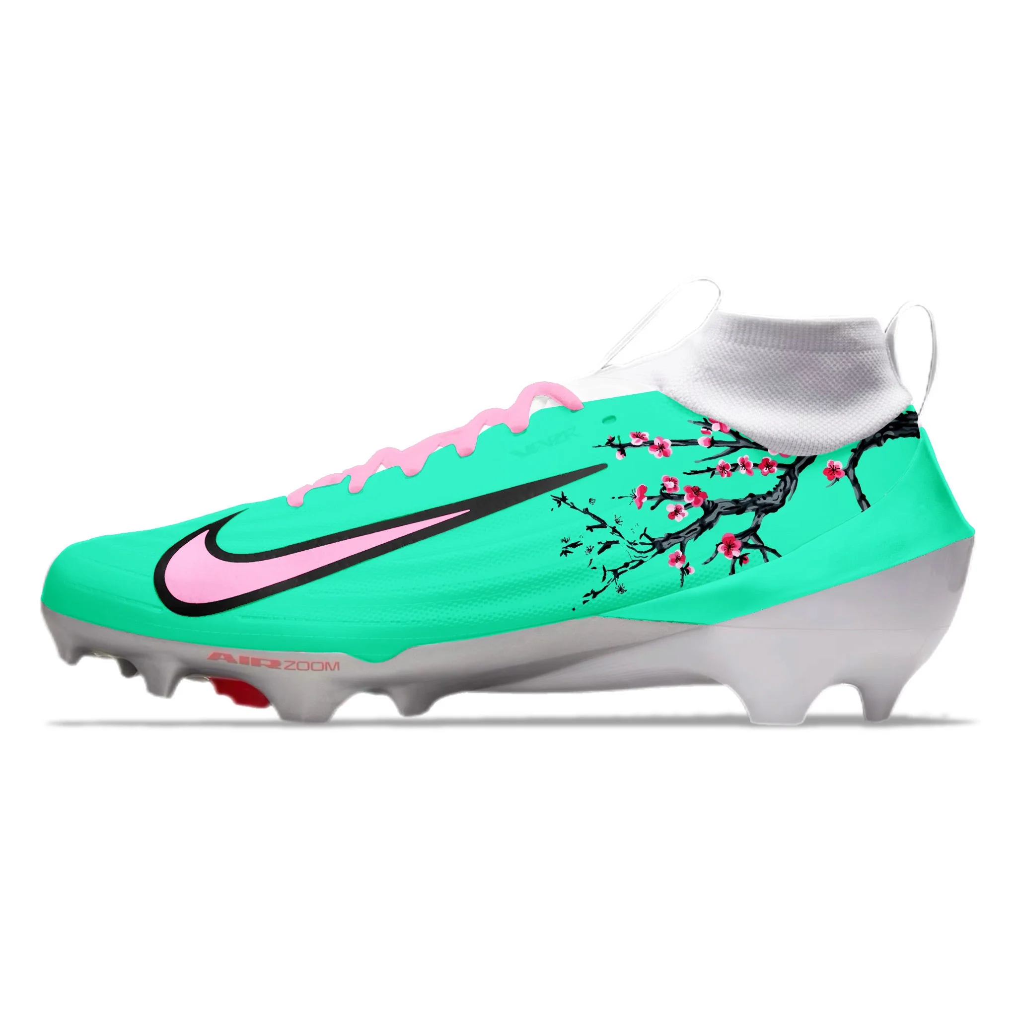"Iced Tea” Nike Vapor Pro 1 Football Cleats - Image 2
