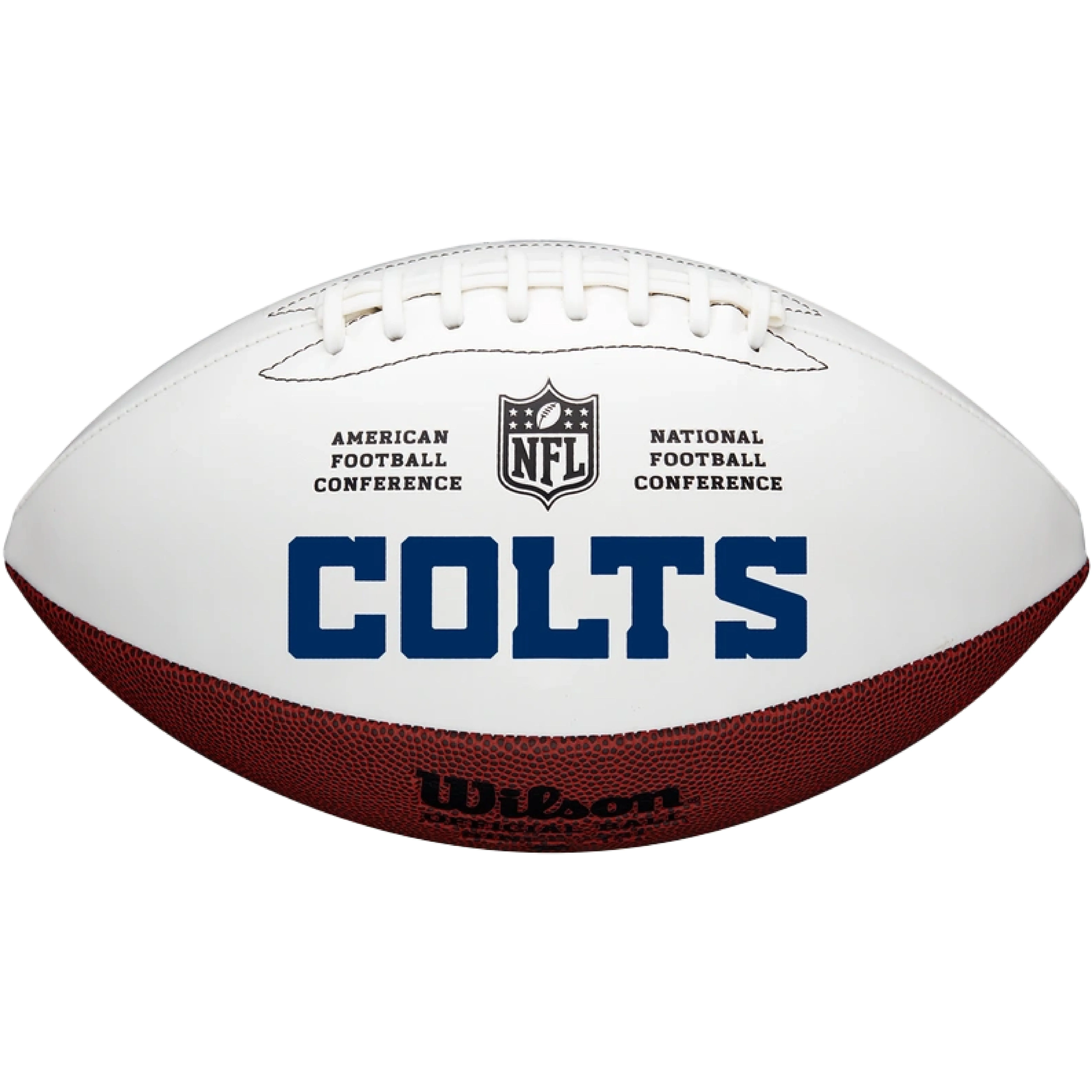 Indianapolis Colts Embroidered Logo Autograph Edition Football - Image 2