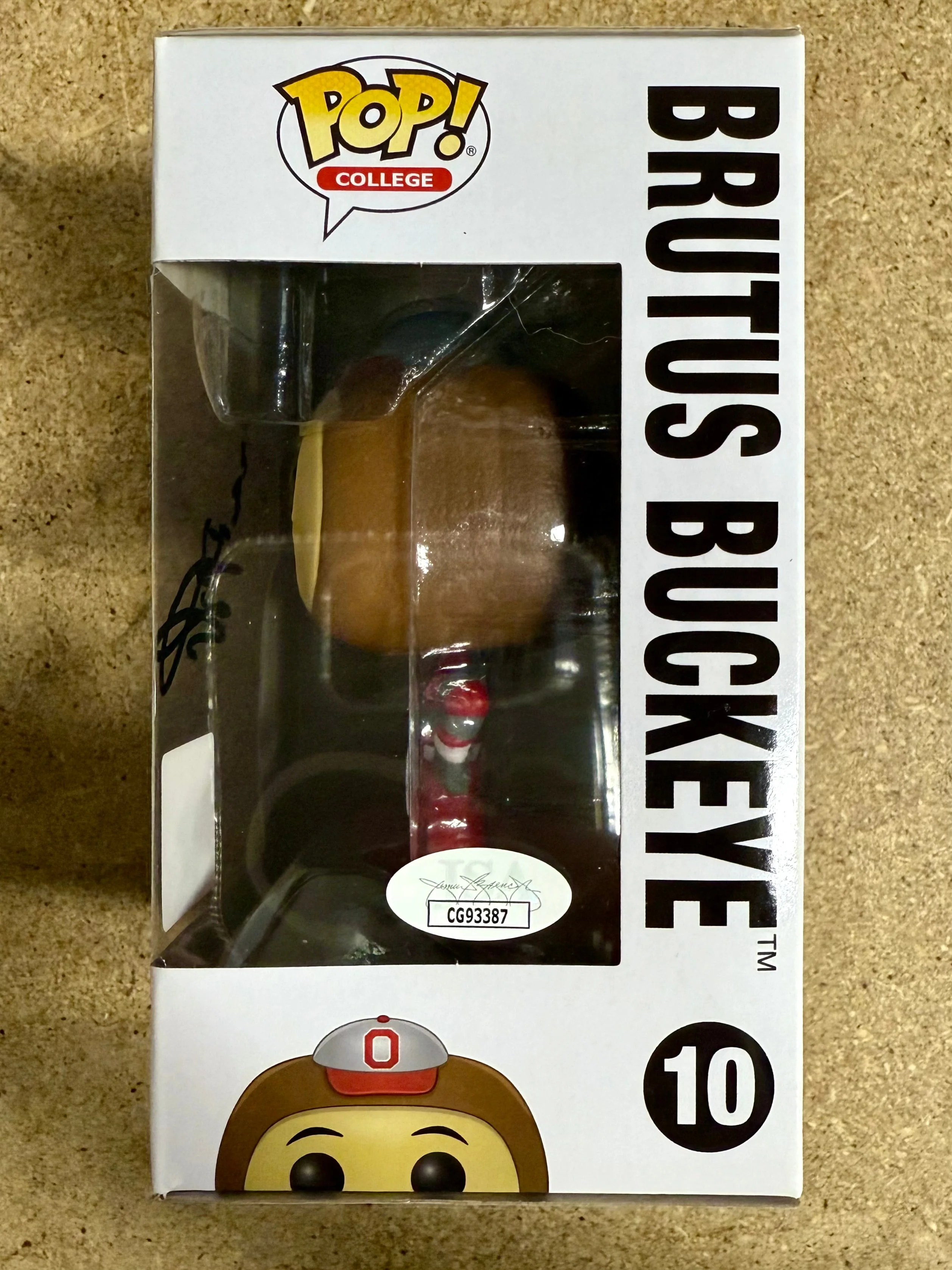 Jack Sawyer LB National Champ 2025 Signed Ohio State Funko Pop! #10 With JSA CO - Image 5