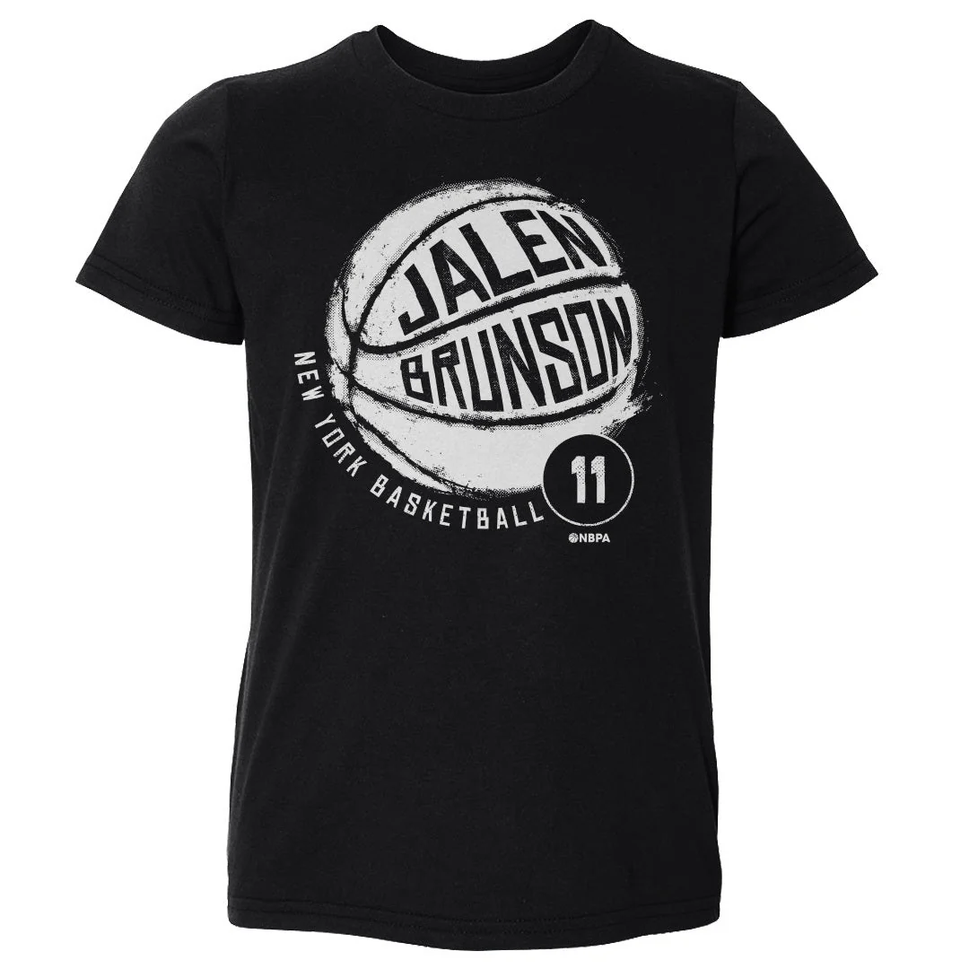 Jalen Brunson New York Basketball Kids T-Shirt - Image 3