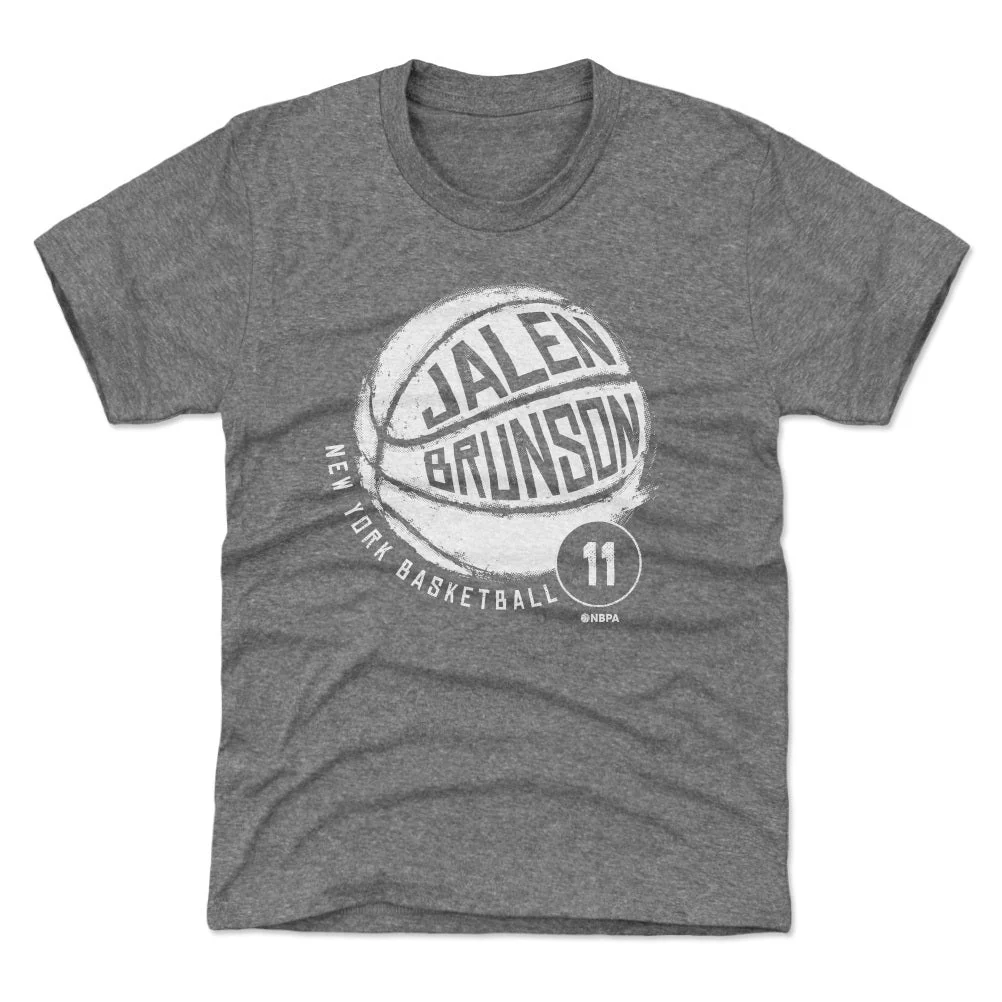 New York Basketball Jalen Brunson Kids T-Shirt - Image 3