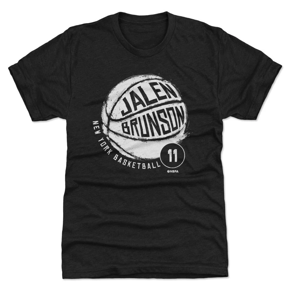 Jalen Brunson New York Basketball Slim Fit T-Shirt - Image 3