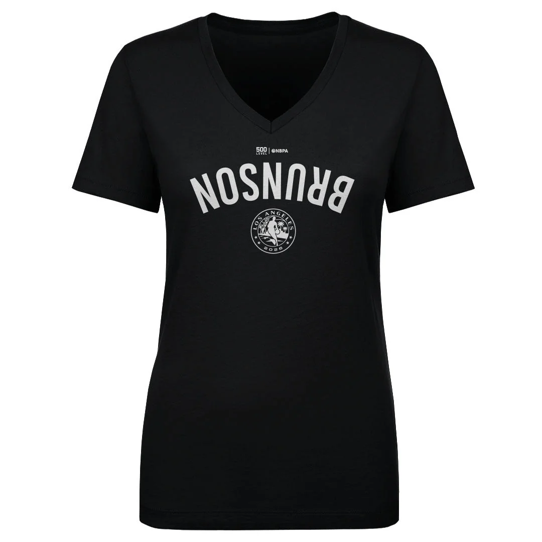 Jalen Brunson New York Knicks 2026 NBA All-Star Invert WHT Women's T-Shirt - Image 2
