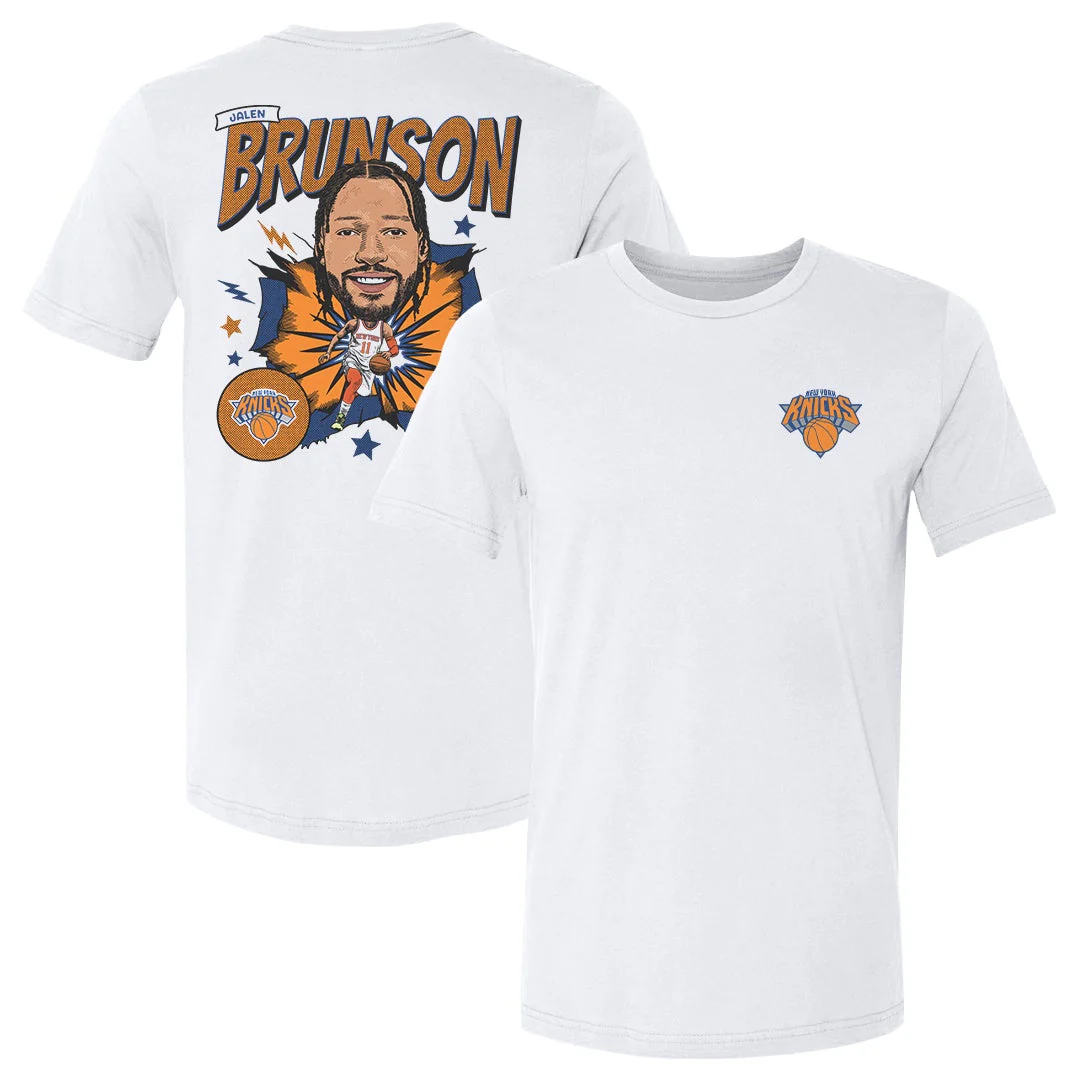Jalen Brunson New York Knicks Caricature F&b - Image 2