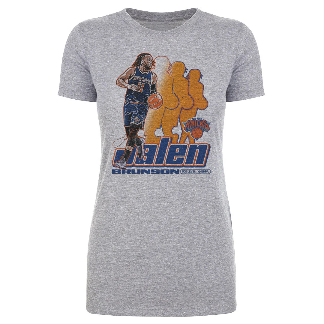 Jalen Brunson New York Knicks Retro Women's T-Shirt