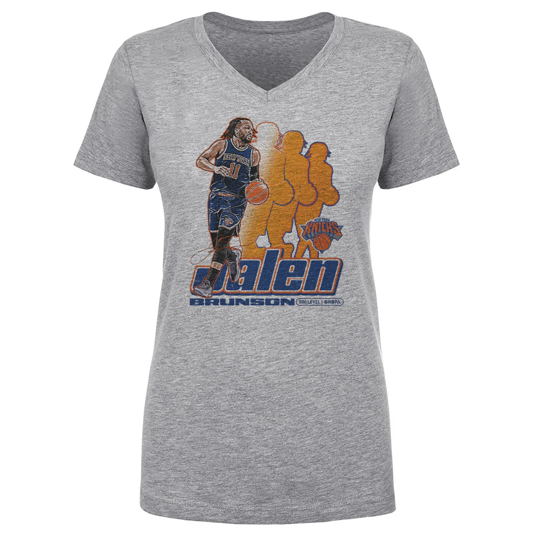 Jalen Brunson New York Knicks Retro Women's T-shirt - Image 2