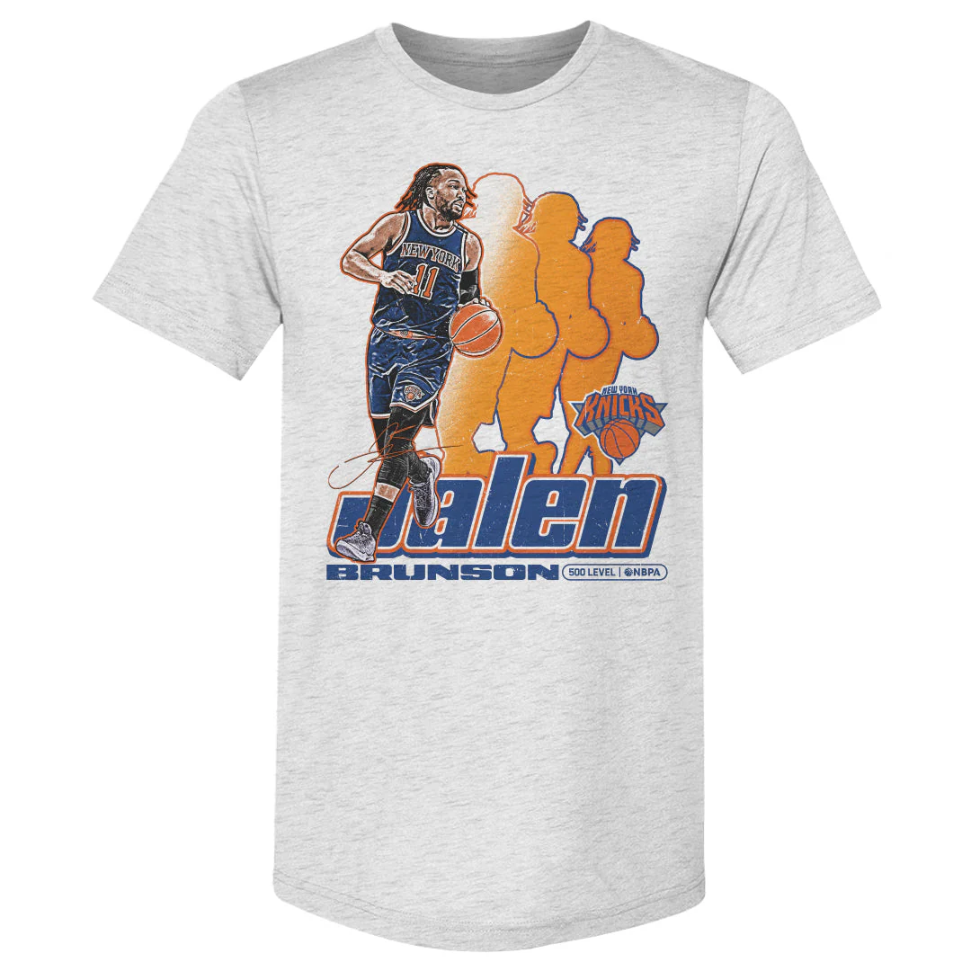 Jalen Brunson New York Knicks Retro Men's T-Shirt