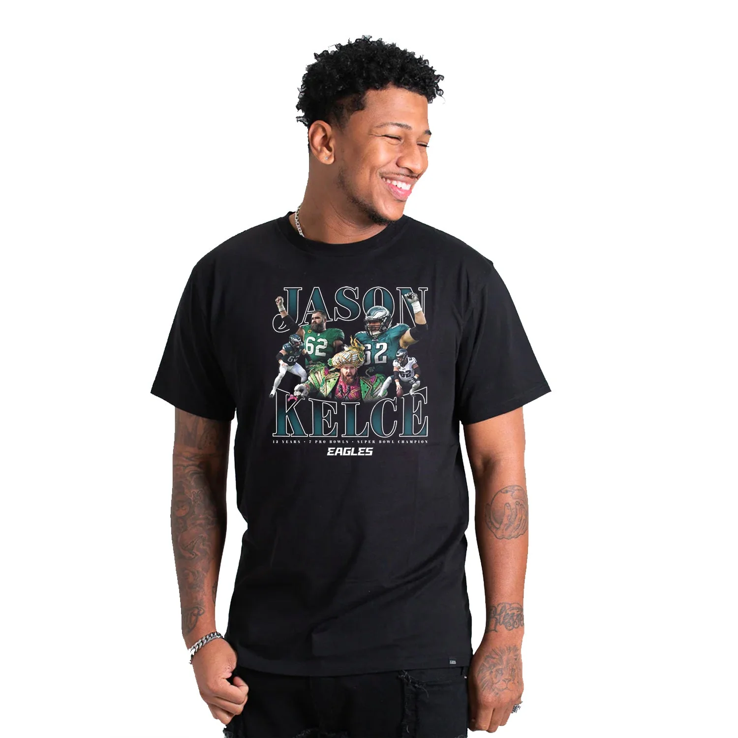 Philadelphia Eagles Jason Kelce Retirement Edition T-Shirt (Limited Run) - Image 2