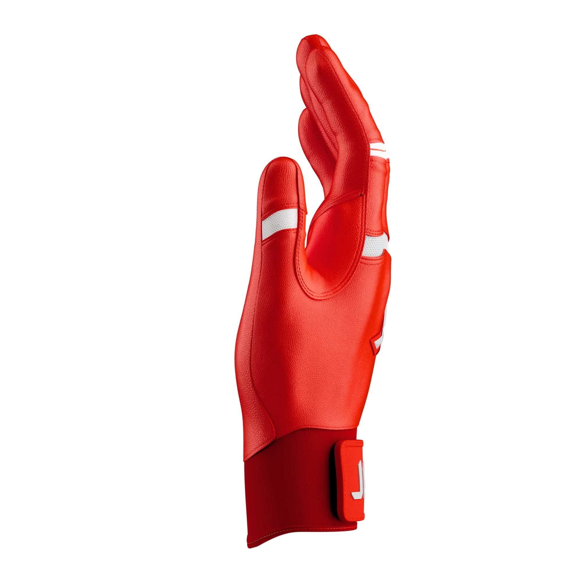 Jax Batting Gloves | Cherry Red | Pro Cuff - Image 4