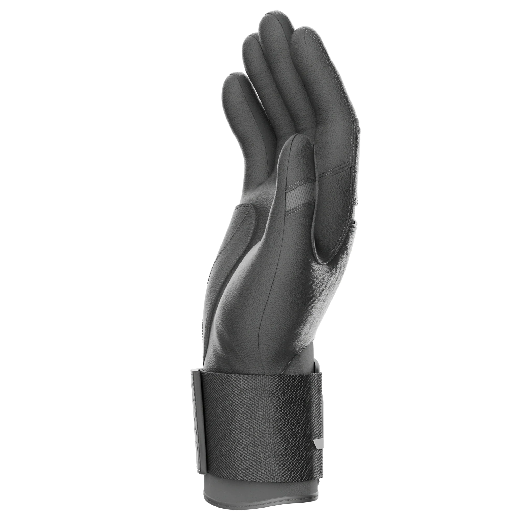 Jax Batting Gloves | Cool Grey | Strap Cuff - Image 5