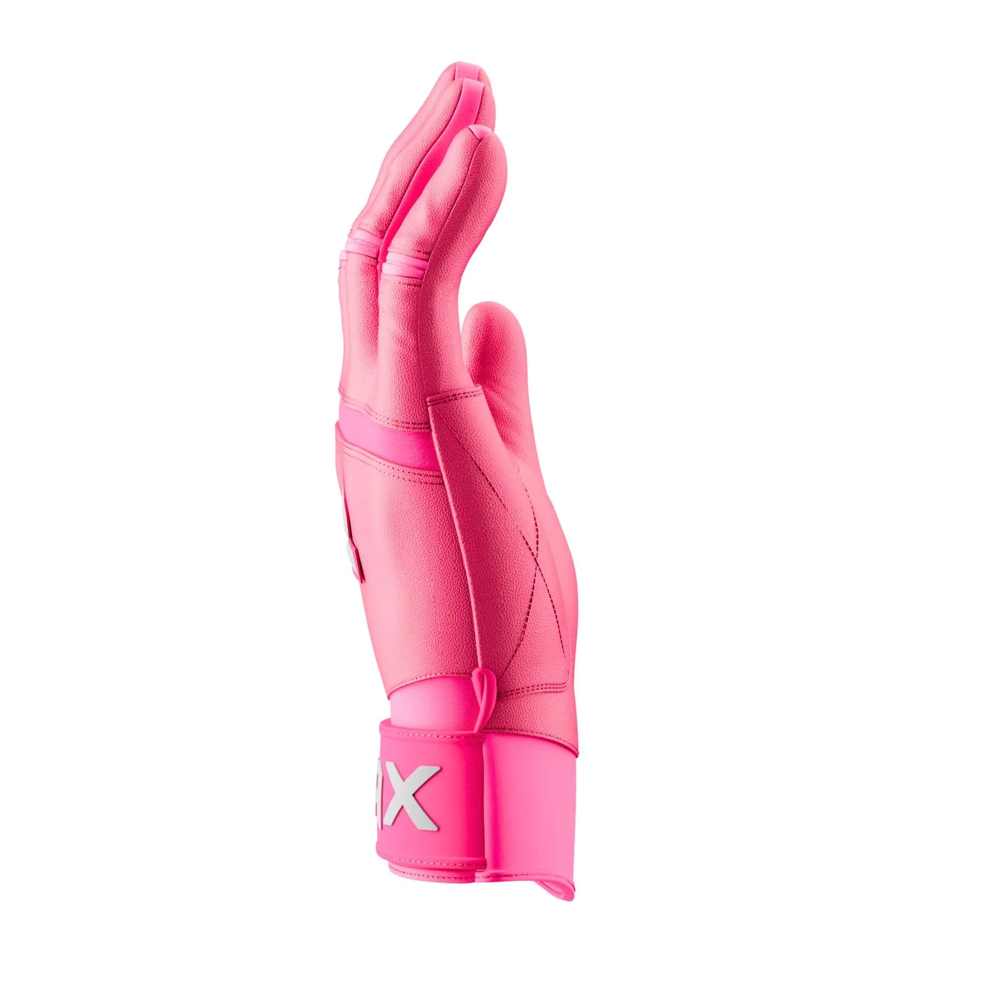 Jax Batting Gloves | Pink | Pro Cuff - Image 6