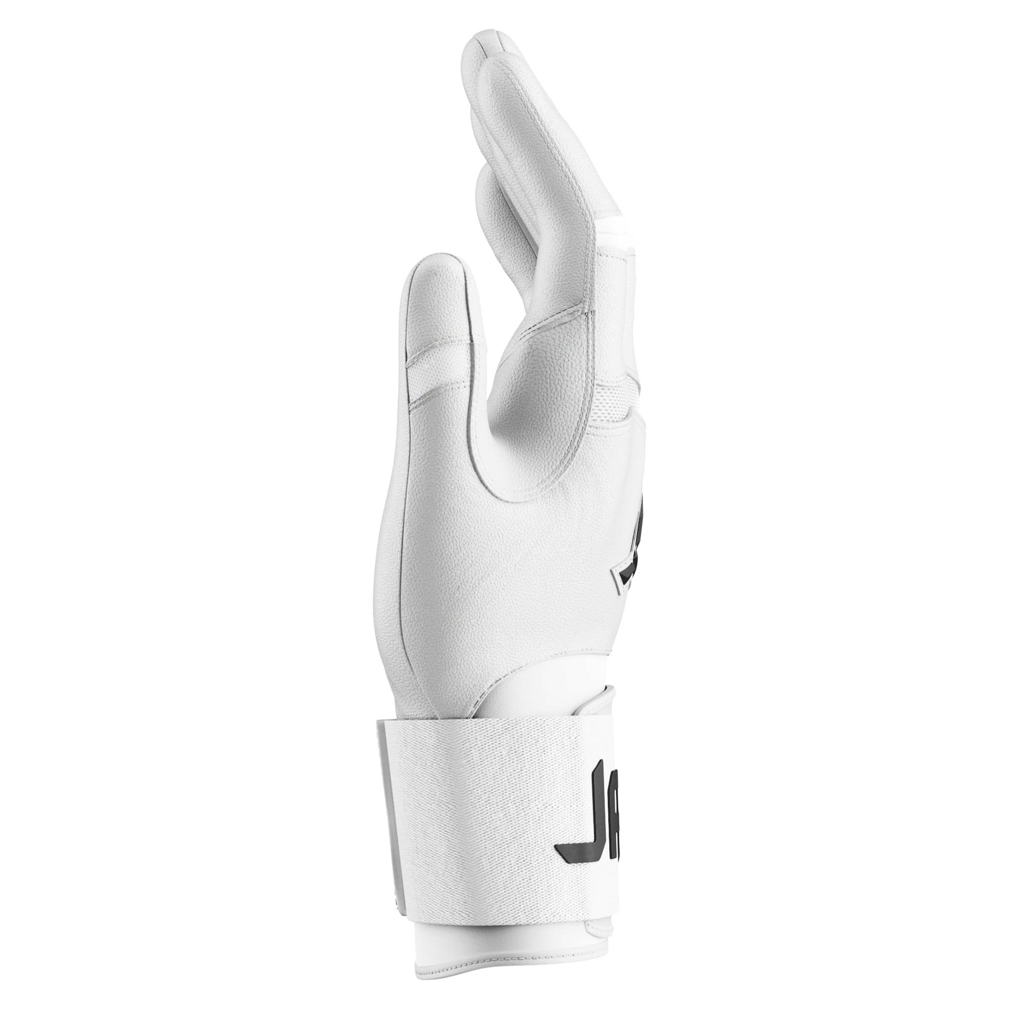Jax Batting Gloves | Platinum White | Strap Cuff - Image 8