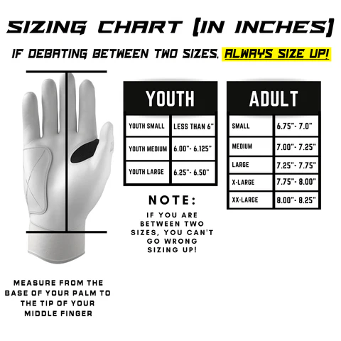 Jax Batting Gloves | Cherry Red | Strap Cuff - Image 4