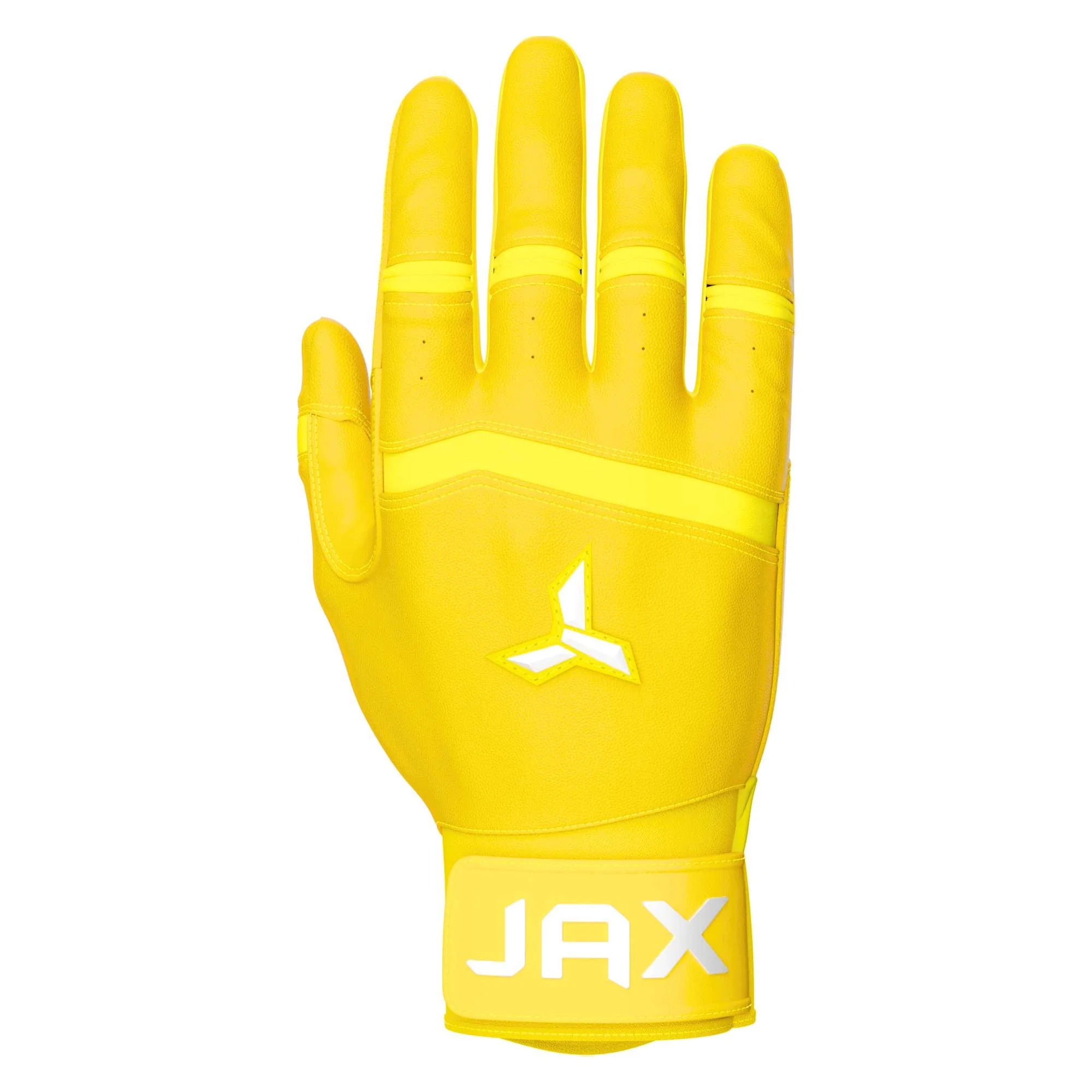 Jax Batting Gloves | Standout Yellow | Pro Cuff - Image 4