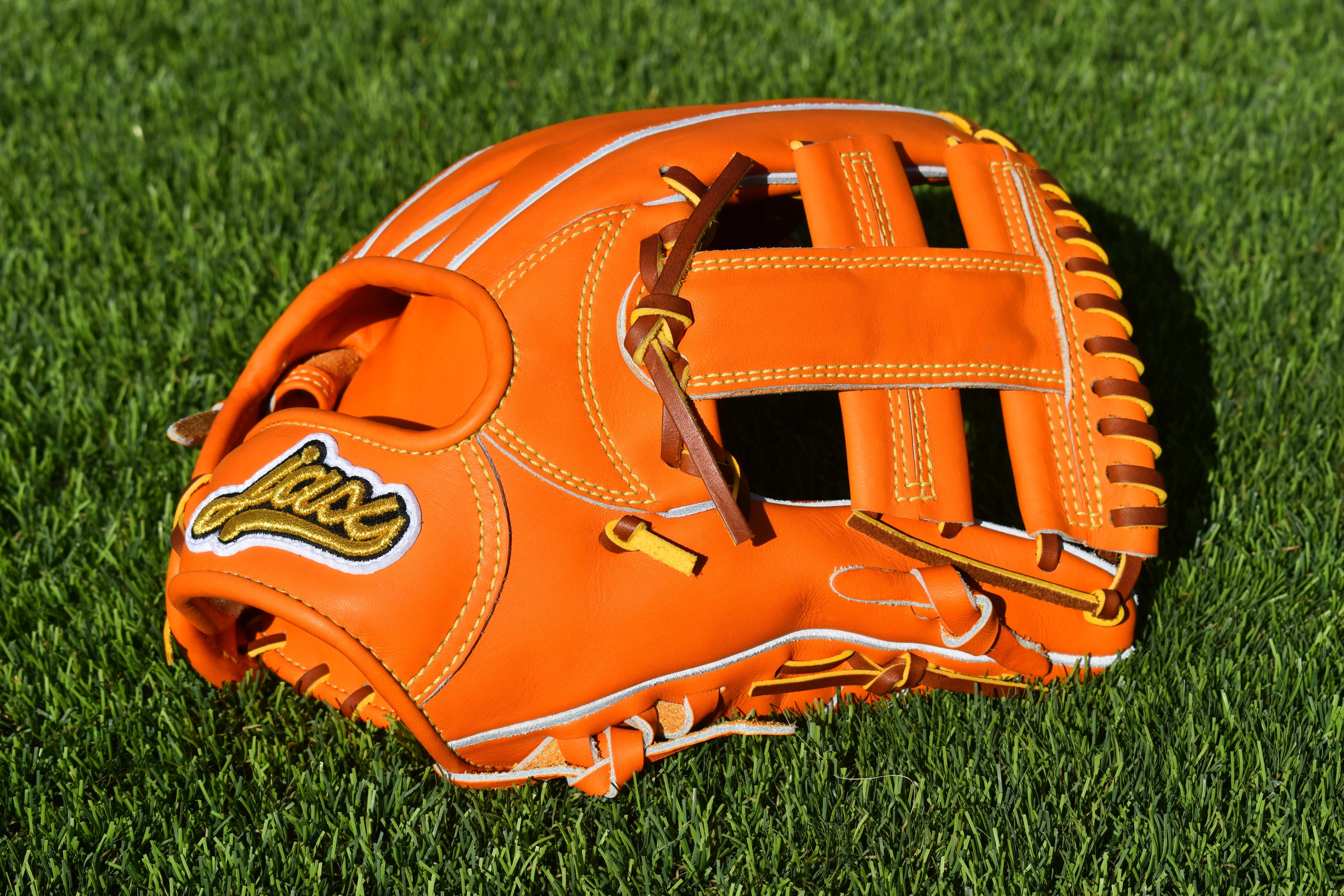 Jax Fielding Glove | DM-5 | Infield | Orange Tan | 11.5" - Image 3