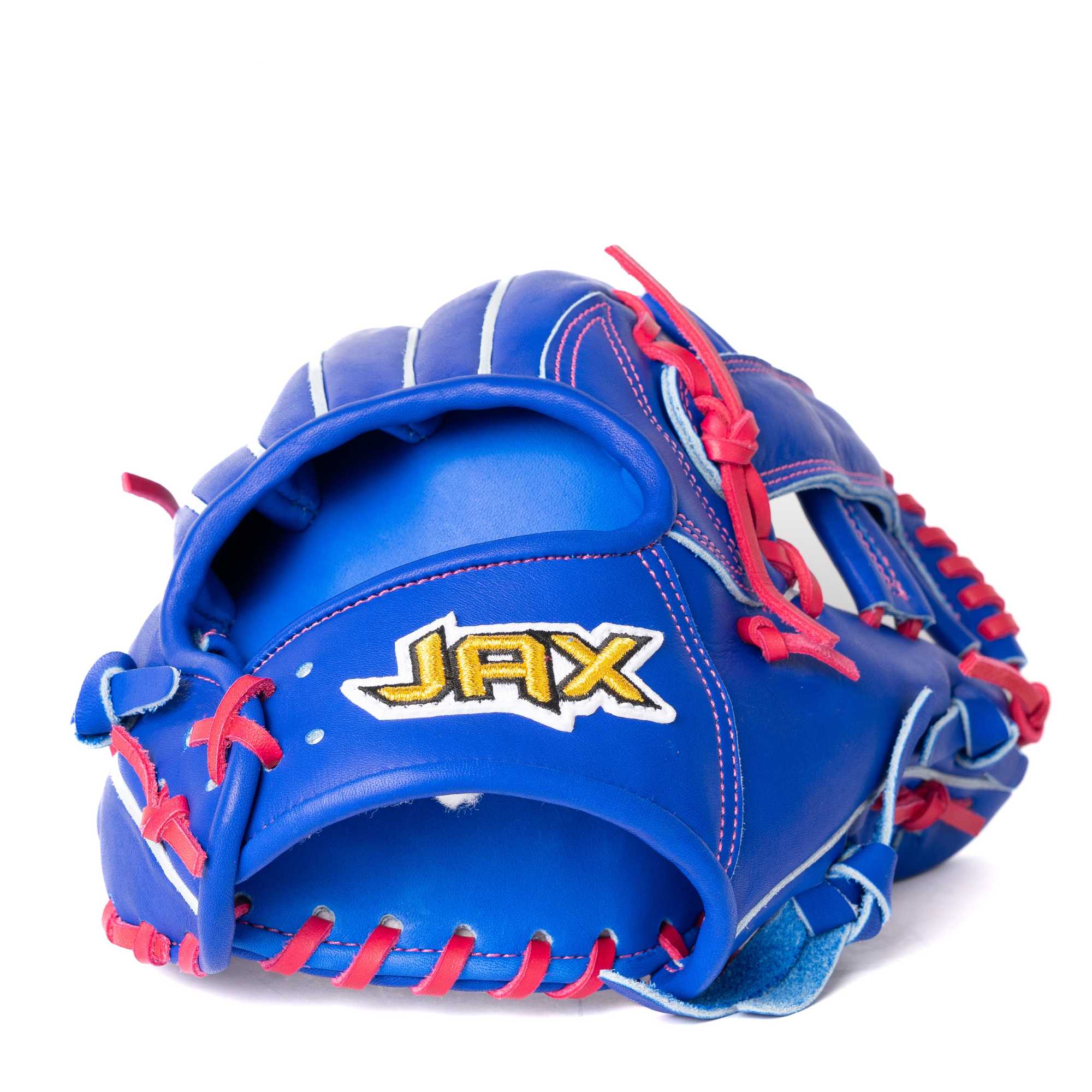 Jax Fielding Glove | EN-7 | Infield | Blue | 11.75" | Pink - Image 2
