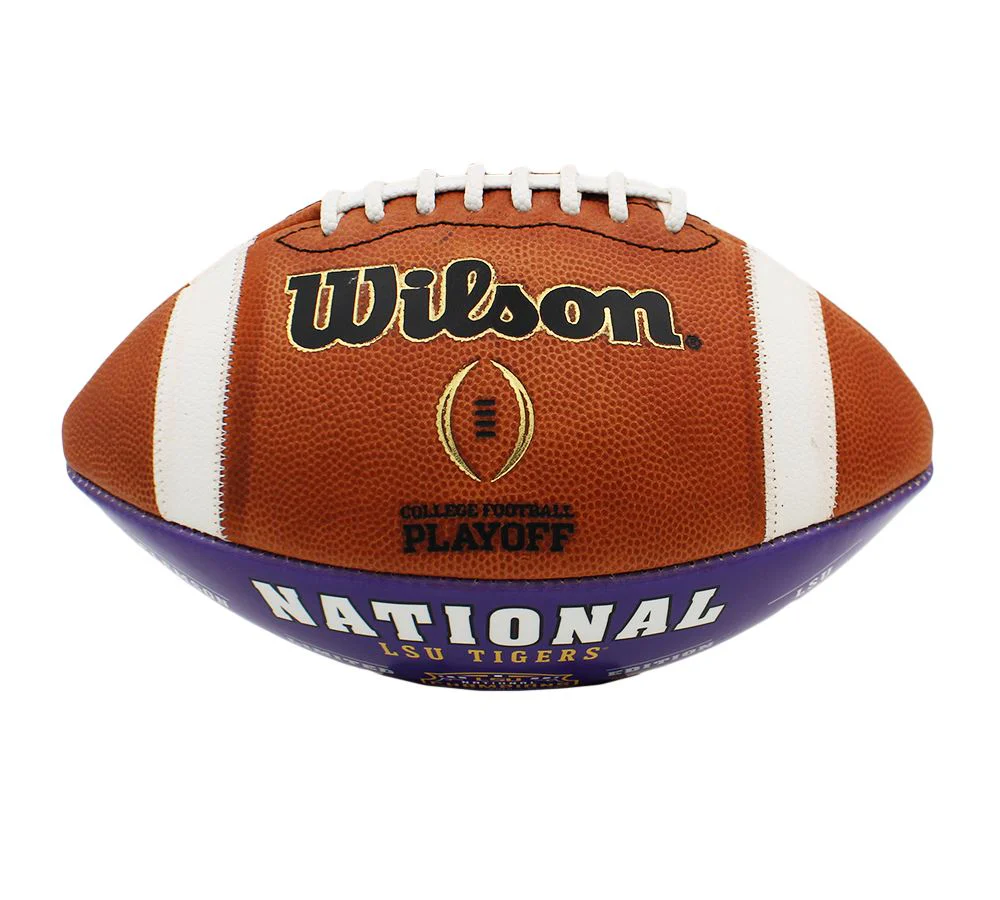 LSU Autographed Joe Burrow National Champions 2019 Official Football - Image 3