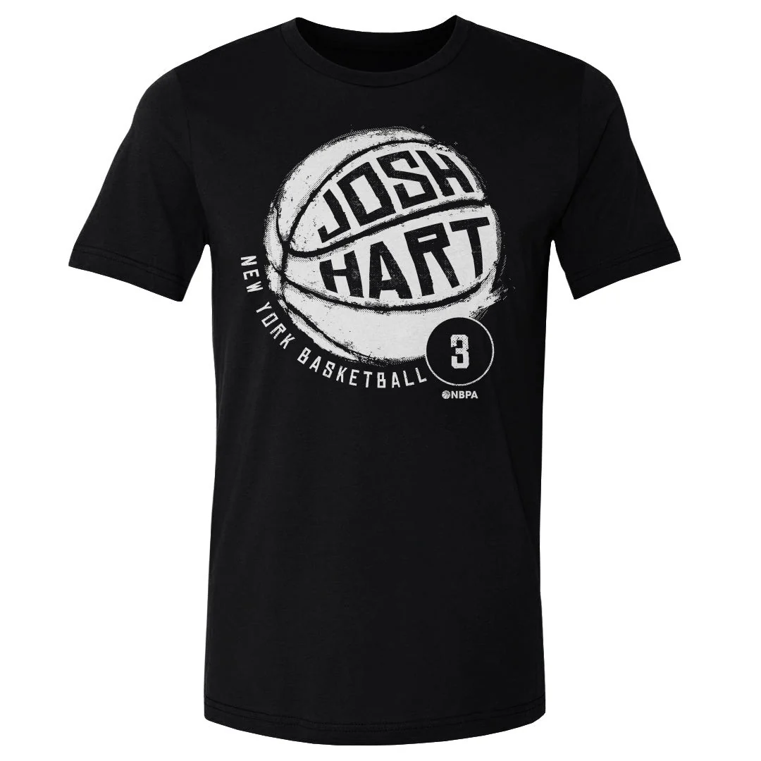 Josh Hart New York Basketball WHT Men's Cotton T-Shirt