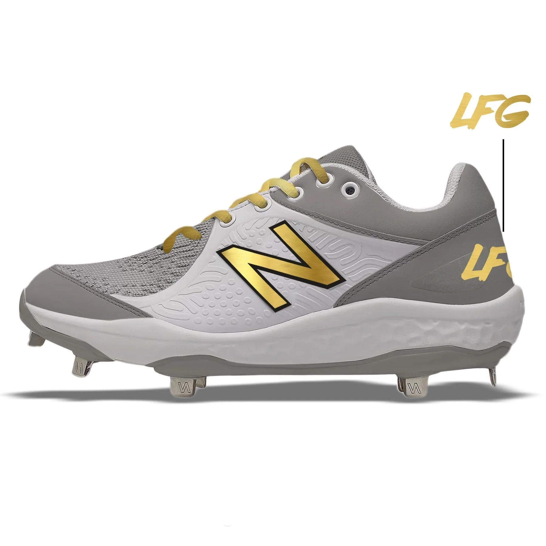 "JUCO Bandit" New Balance 3000v5 Cleats - Image 2