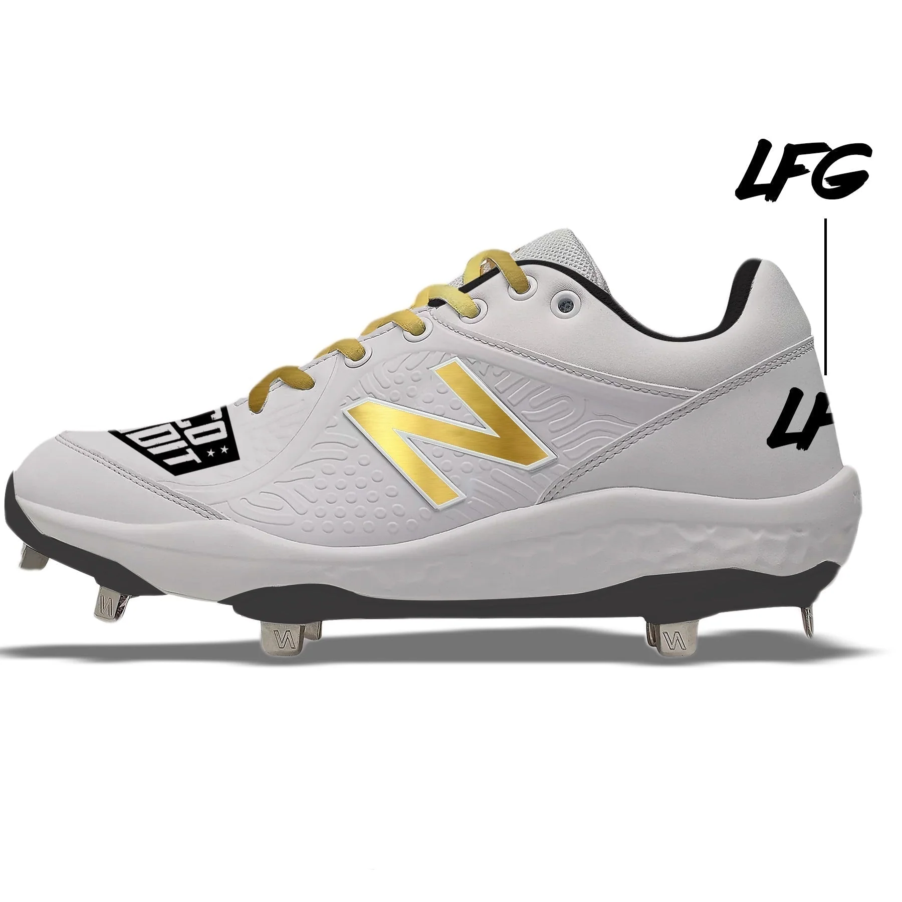 "JUCO Bandit" New Balance 3000v5 Cleats - Image 2