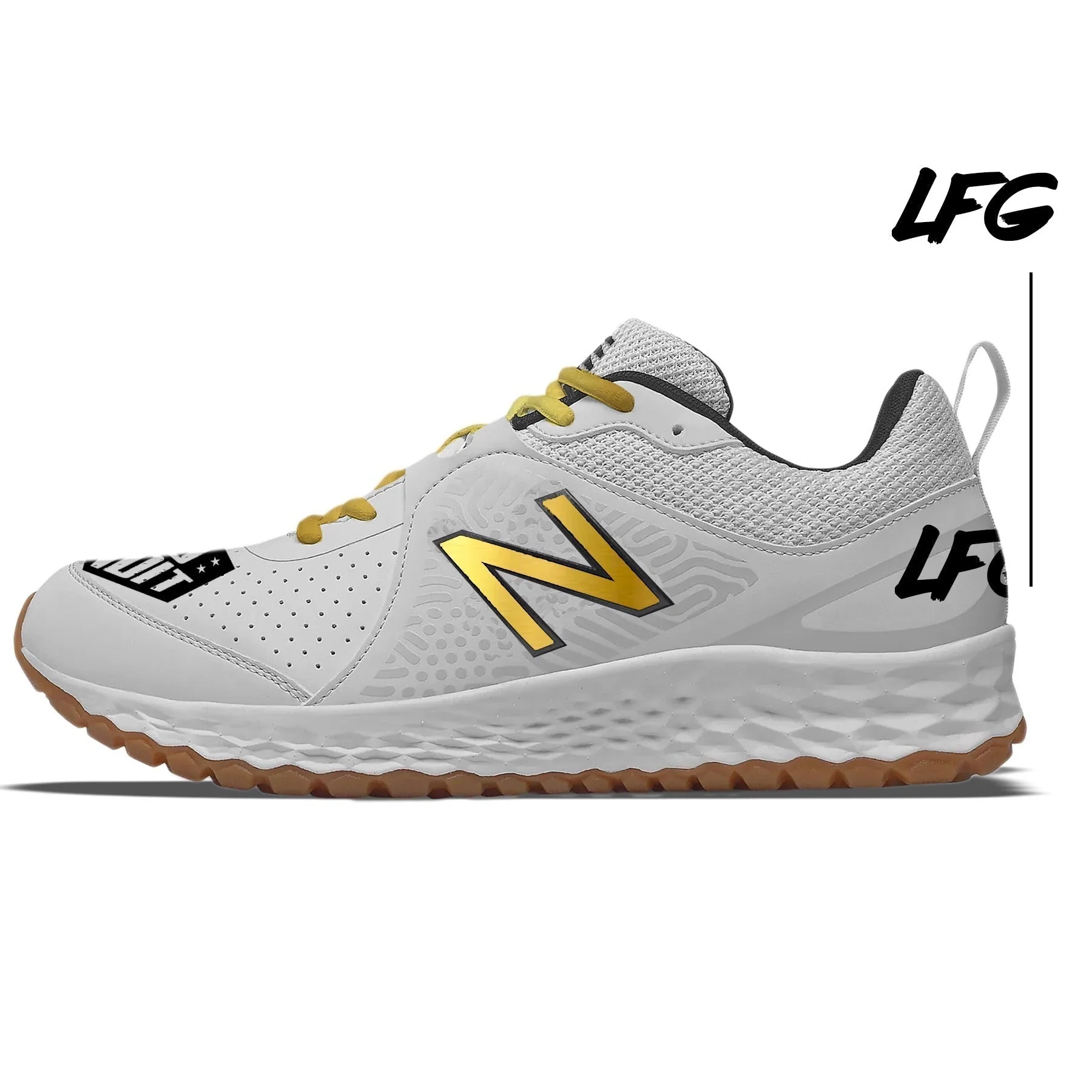 "JUCO Bandit" New Balance 3000v5 Turfs - Image 2