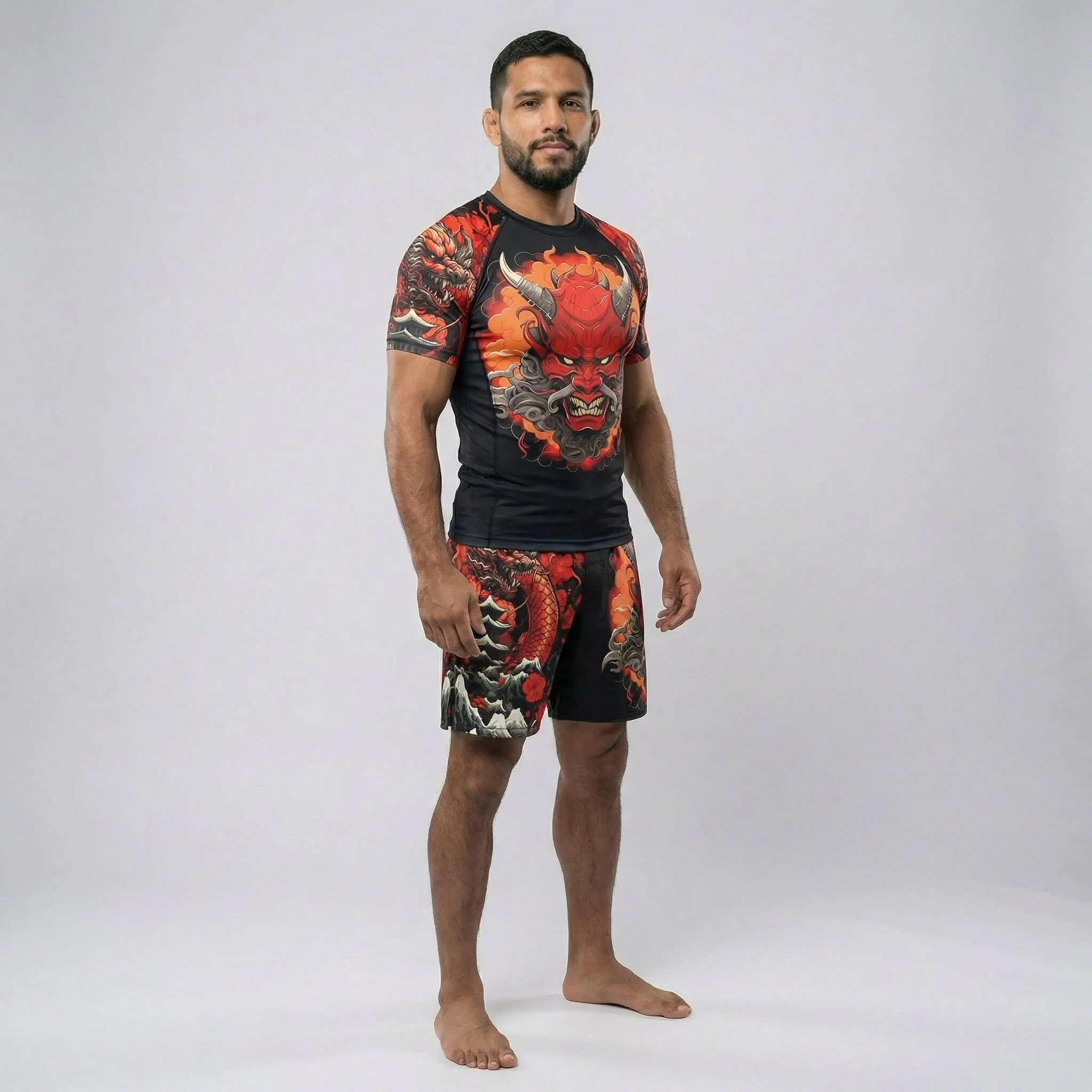 Kaido Dragon Short Sleeve Rash Guard - Image 2