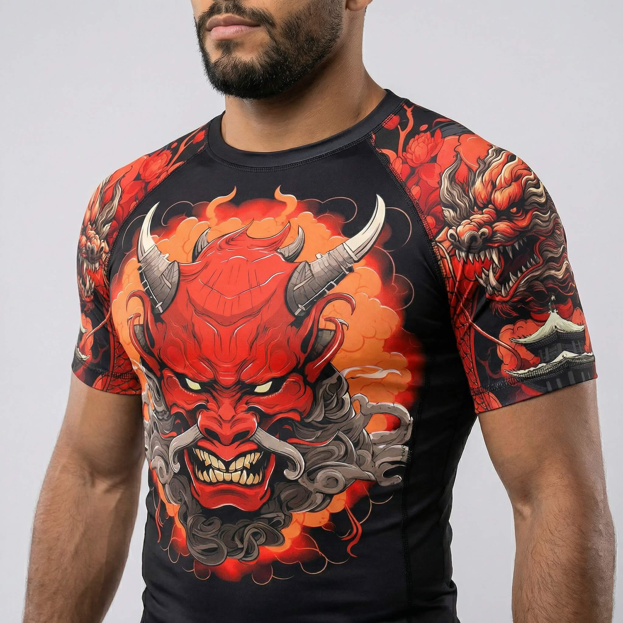 Kaido Dragon Short Sleeve Rash Guard - Image 3