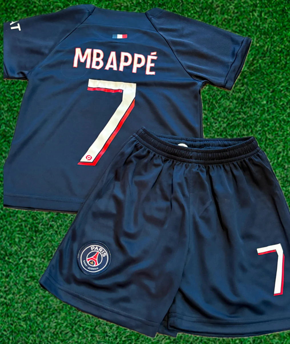 Kylian Mbappe Psg Soccer Jersey Toddler/youth Soccer Jersey Kids Kit - Image 4