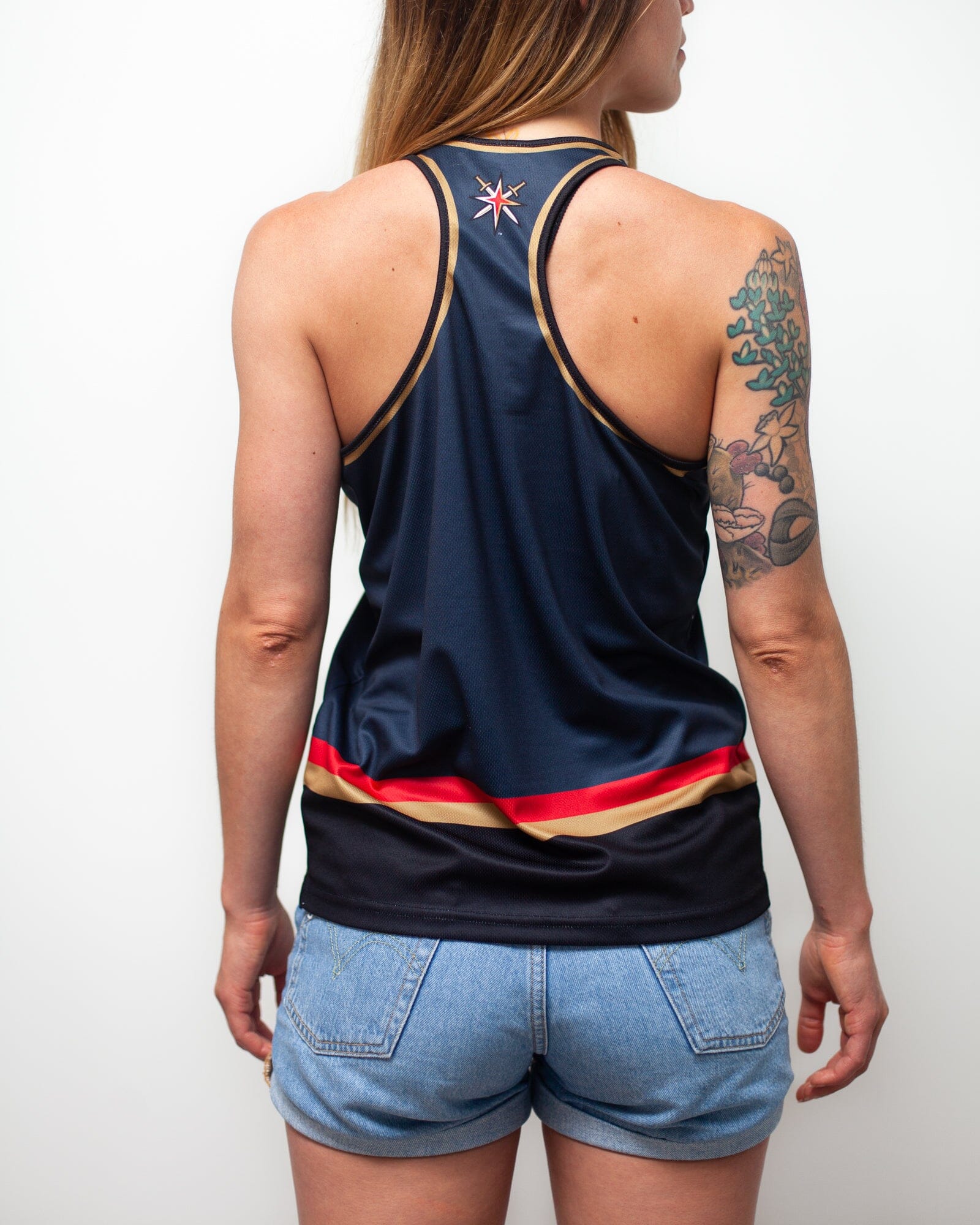 Las Vegas Golden Knights Women's Racerback Hockey Tank - Image 2