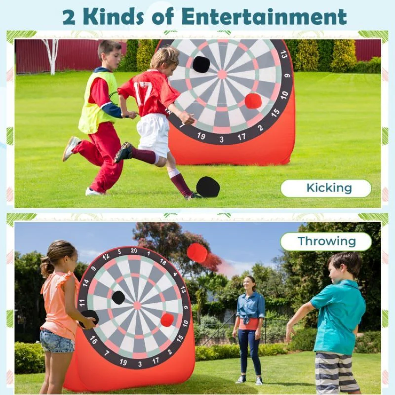 Large Dart Board with Kick Balls - Image 3