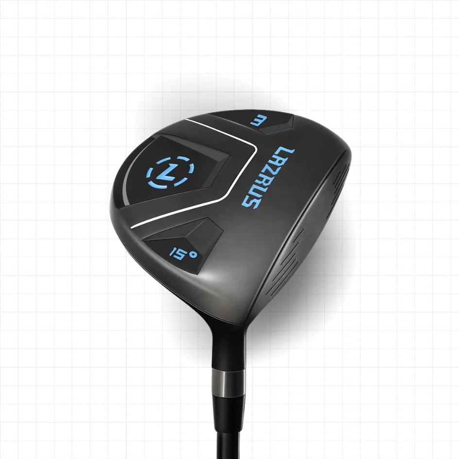 Lazrus Golf 11 pc Set - LAZ2 Driver, 3W, 4H, 6-PW Irons, 52° Wedge, Putter & Bag - Image 10
