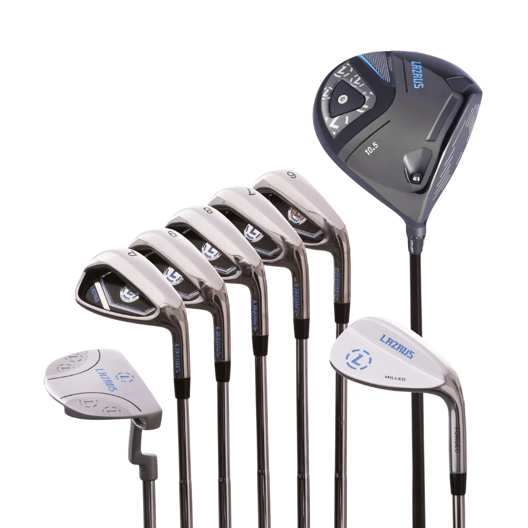 Lazrus Golf 8 pc Set - LAZ2 Driver, 6-PW Irons, 52° Wedge, Putter - Image 3
