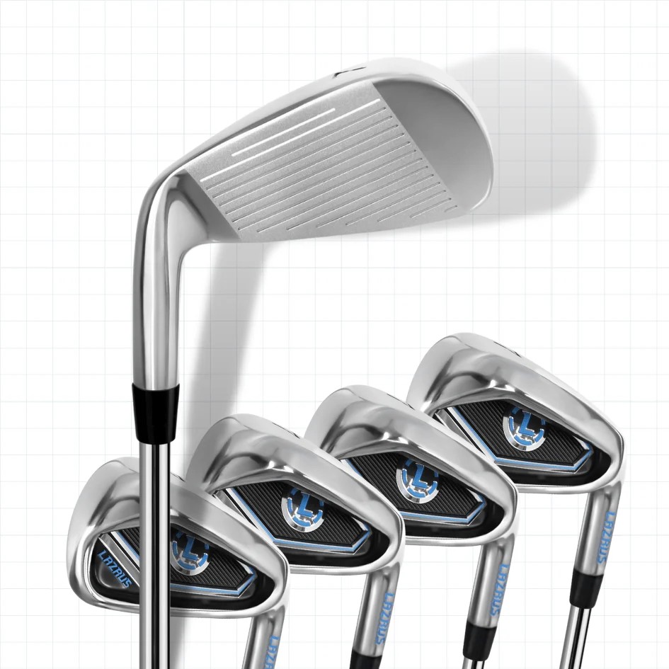 Lazrus Golf 8 pc Set - LAZ2 Driver, 6-PW Irons, 52° Wedge, Putter - Image 6