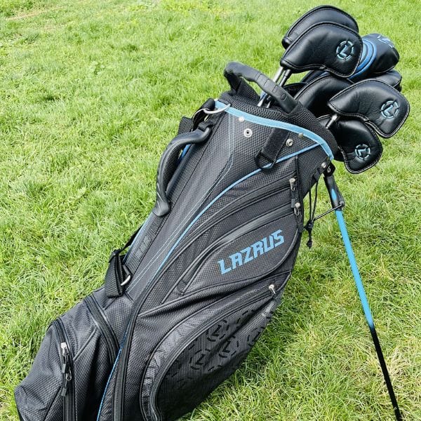 Lazrus Golf Premium Black Golf Bags - Image 11