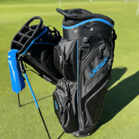 Lazrus Golf Premium Black Golf Bags - Image 7