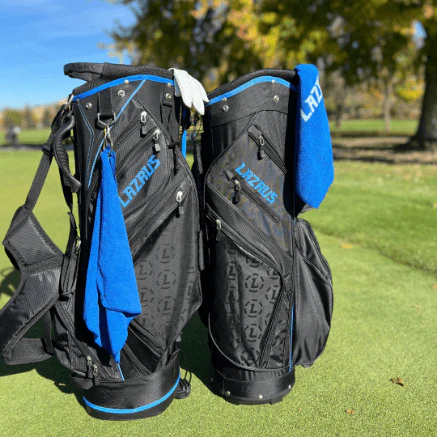 Lazrus Golf Premium Black Golf Bags - Image 8