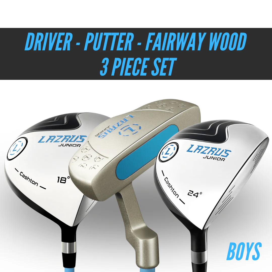 Lazrus Juniors Golf Clubs Set or Individuals - (Age 2-5 & 6-9 Right Hand or Left Hand , Boys or Girls) - Image 4