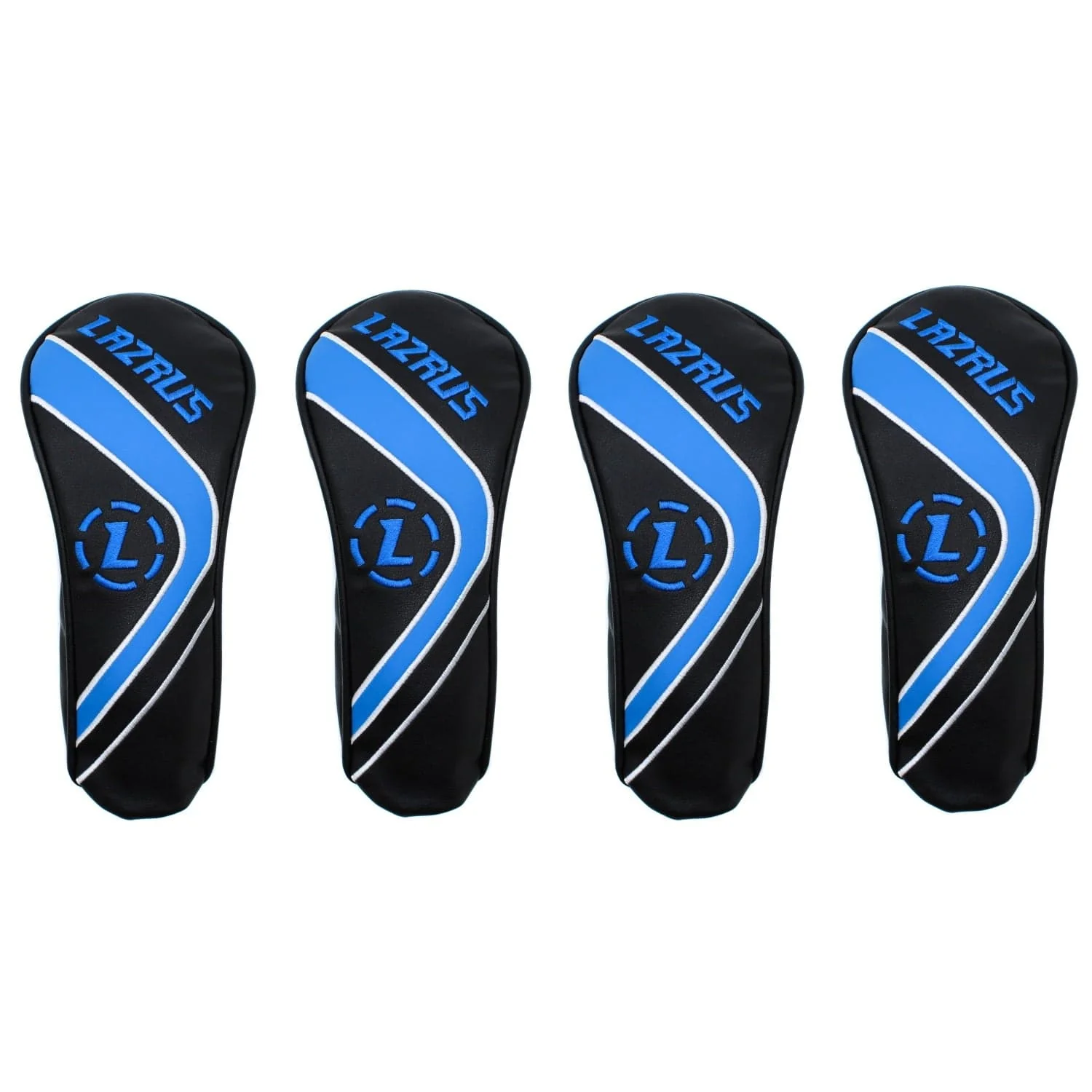 Lazrus Premium Black Hybrid Wood Head Covers | Individuals or Sets - Image 7