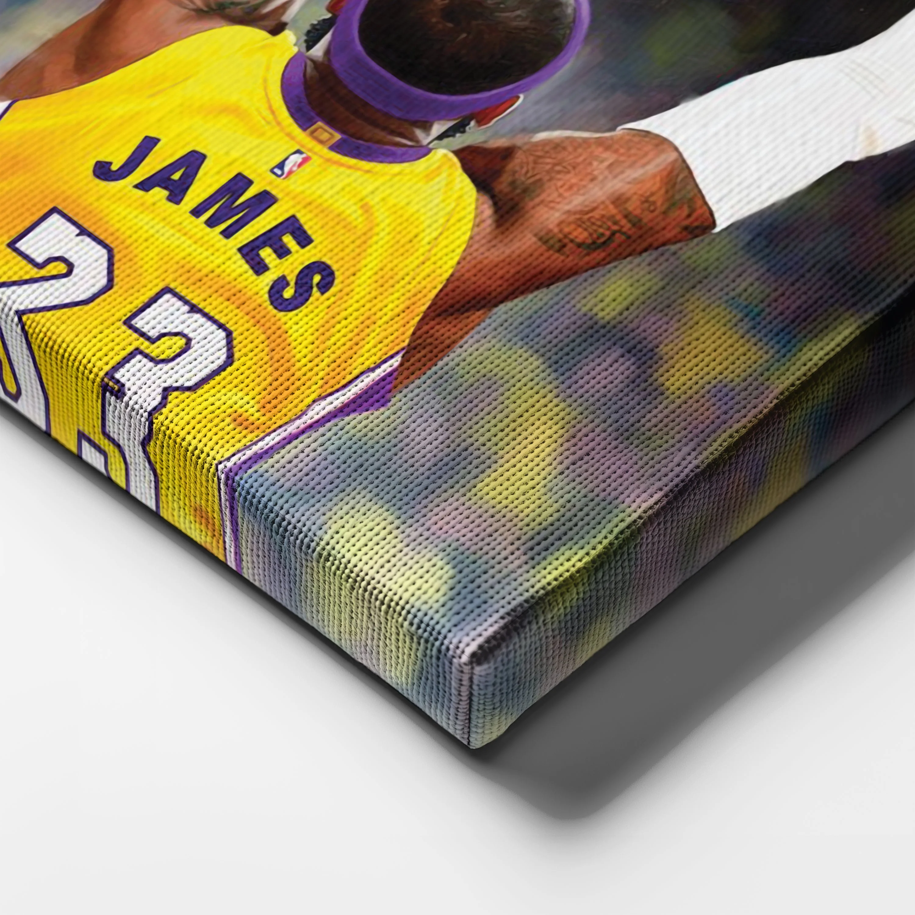 LeBron James Canvas Lakers Champion Wall Art Decor - Image 7