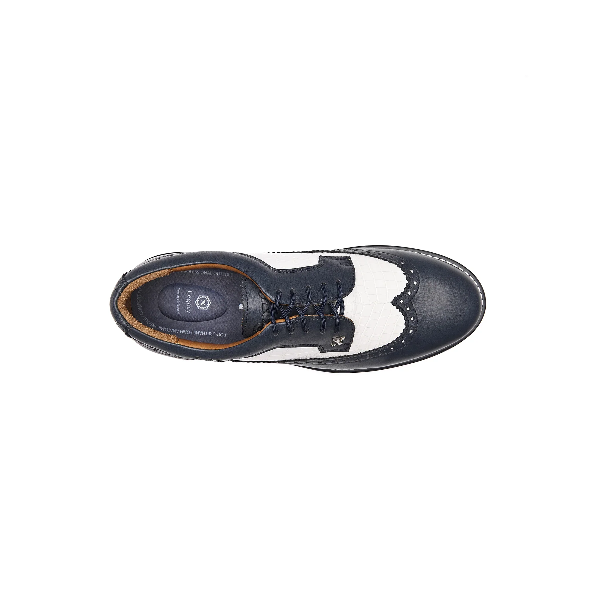 Legacy Freedom Spikeless Golf Shoes Navy Blue - Image 3