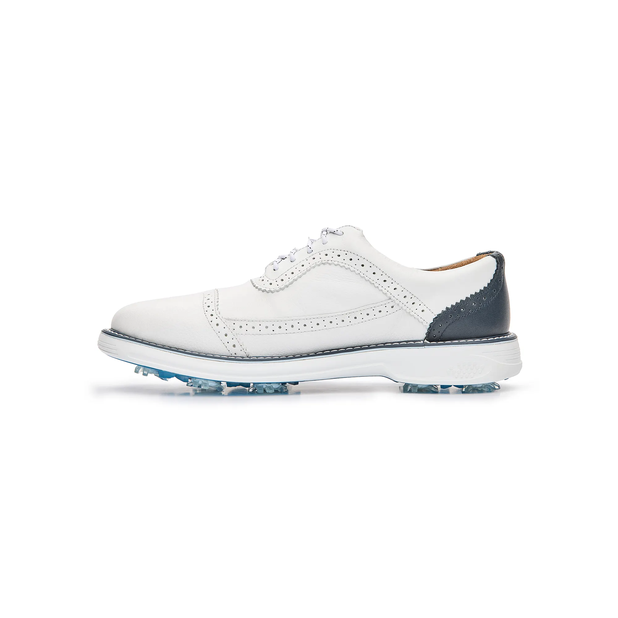 Legacy Hope Pro Spiked White Blue Golf Shoes - Image 4